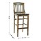 Flash Furniture HERCULES School House Back Antique Copper Wood Restaurant Barstool XU-DG-W0006B-ANTCPR-GG - alternate 9